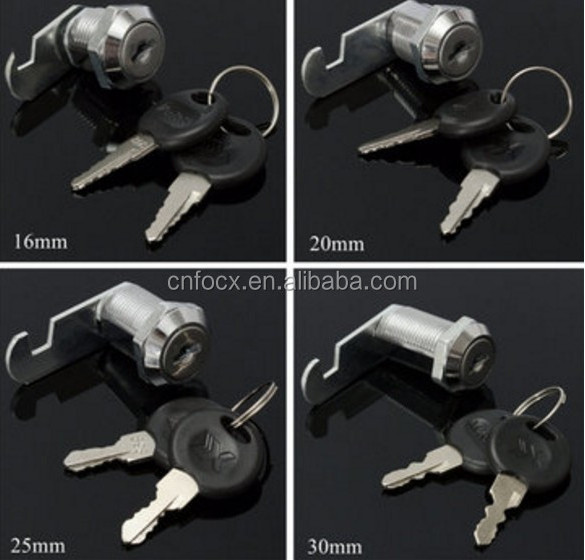 16/20/25/30mm Cam Lock / Door Cabinet lock / Mail Box Drawer Cupboard Locks