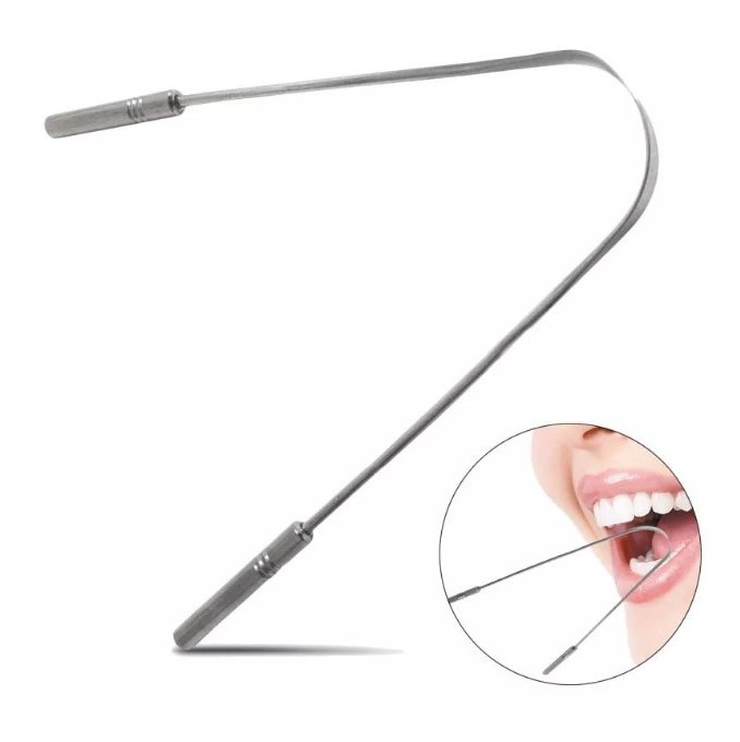 Stainless steel Tongue cleaner / Tongue Scraper / Dental calculus remover