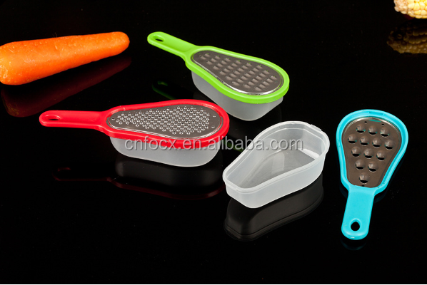 Creative multi-functional manual carrot grater ,vegetable grater with container,cheese box grater