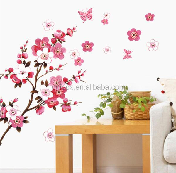 Waterproof wall Background Sticker / Bedroom Cafe wall stickers home decor / Wall Poster