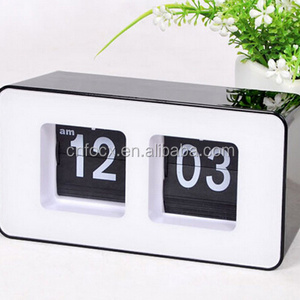 Good design auto flip clock/flip calendar clock /auto flip table clock