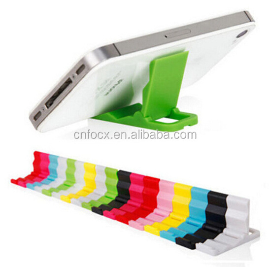 Universal cell phone stand / foldable phone holder / mini phone rack