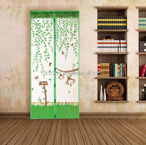 Summer Style Mesh door Mosquito Net / Door Magnets Curtains / magnetic mosquito net door curtain