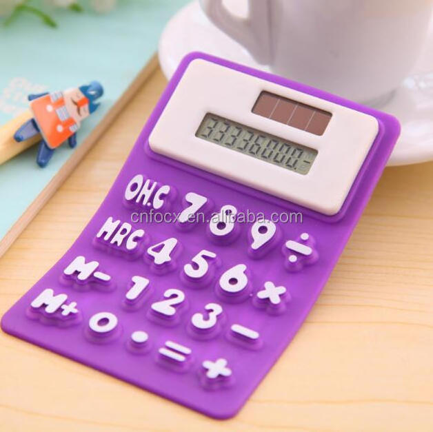 wholesale solar calculator cute calculator , solar pocket calculator