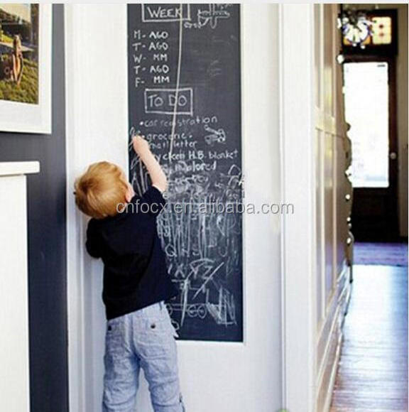 Hot selling Vinyl Chalkboard Wall Stickers / Blackboard Self-Adhesive / Decals Art Chalkboard