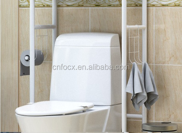 3 Layer bathroom storage shelf / Over Toilet Rack Expandable Shelf / Toilet Storage Rack