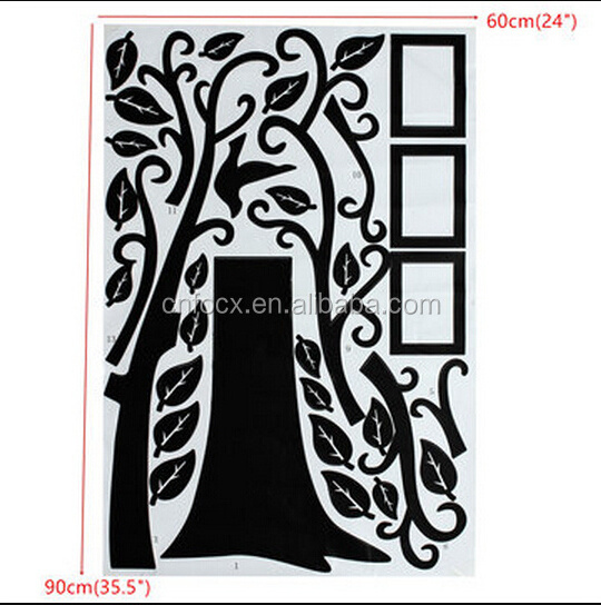 2.5M Removable Memory Tree Picture Frames Wallpaper Photo Wall Stickers / Memory Tree Wall Decals / Wallpaper sticker