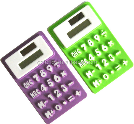 wholesale solar calculator cute calculator , solar pocket calculator