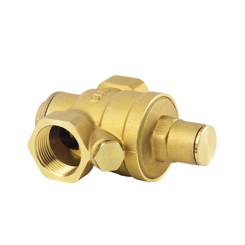 Brass pressure-reducing valve adjustable water heater threaded pressure-reducing valve