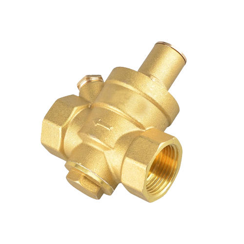 Brass pressure-reducing valve adjustable water heater threaded pressure-reducing valve