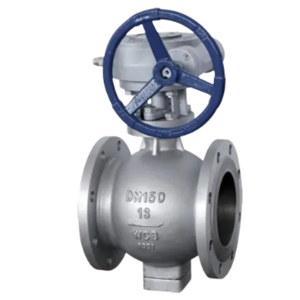 PQ340H-150LB Manual Stainless Steel Flange Ball Valve Cast Steel Fixed Metal Soft Sealing Ball Valve Eccentric Half Ball Valve