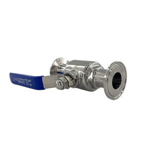 Stainless Steel Tri Clamp Sanitary Valves Tri Clamp Ball Valve Food Grade Stainless Steel 304 Pex Ball Valve