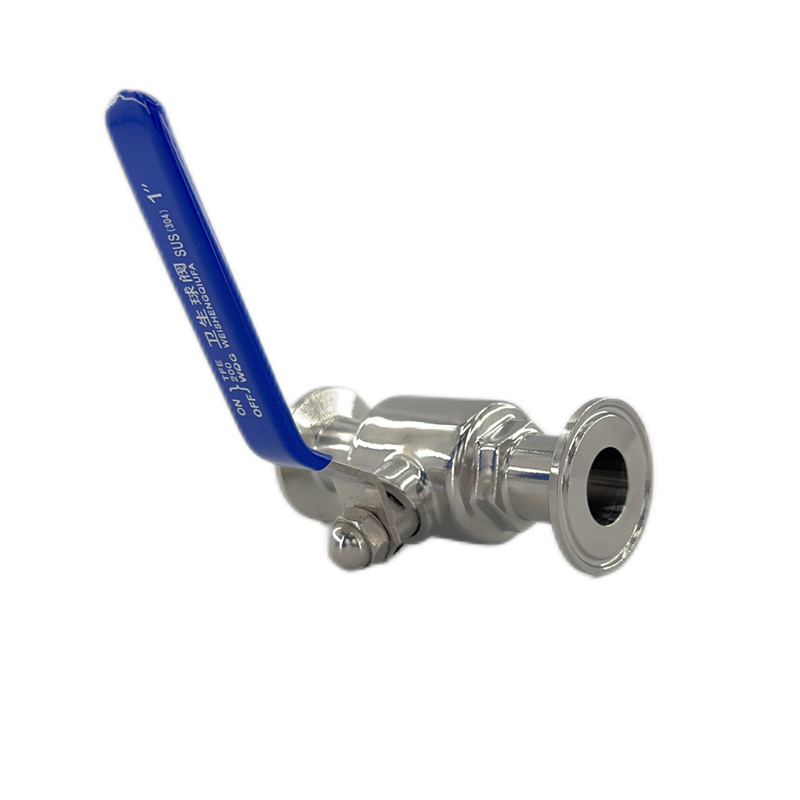 Stainless Steel Tri Clamp Sanitary Valves Tri Clamp Ball Valve Food Grade Stainless Steel 304 Pex Ball Valve