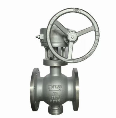 PQ340H-150LB Manual Stainless Steel Flange Ball Valve Cast Steel Fixed Metal Soft Sealing Ball Valve Eccentric Half Ball Valve