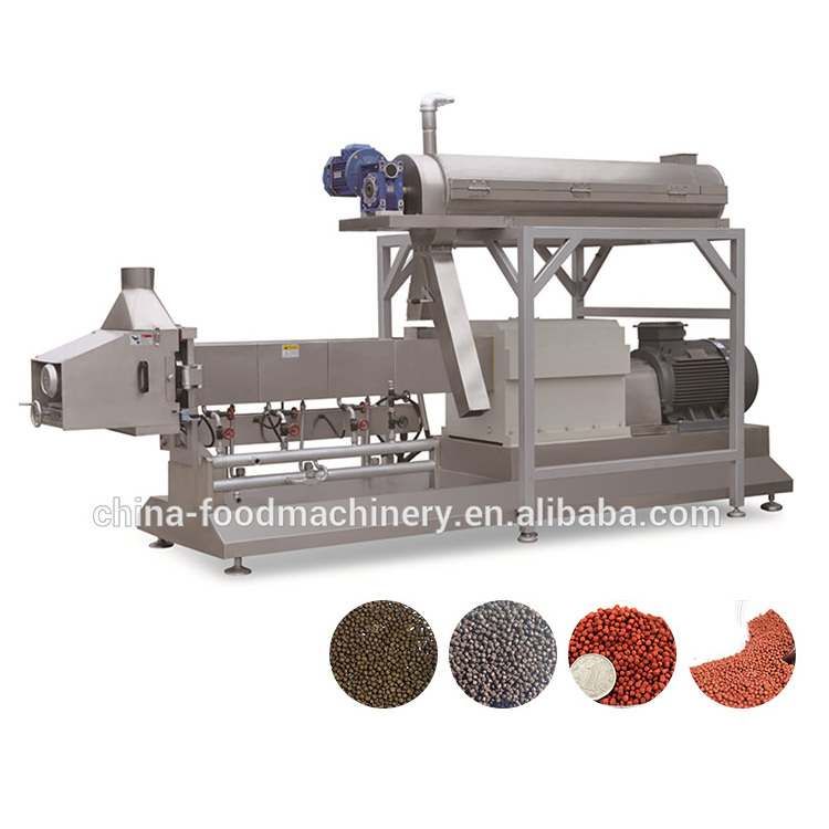 High quality food for trout fish machine complete production line for floating fishes fish feed pellet extruder