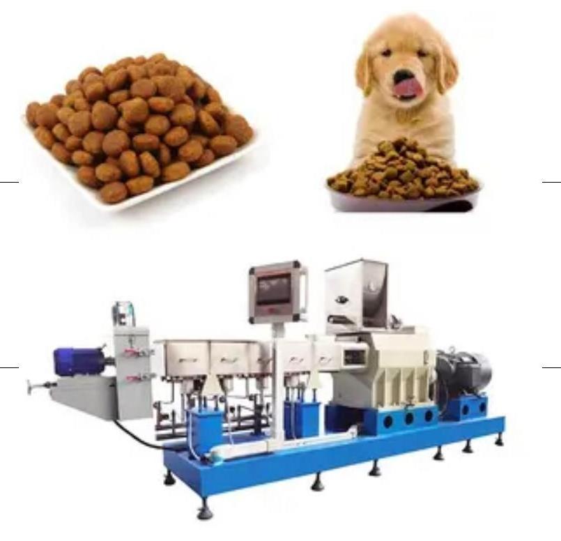 Dog food production equipment fish food manufacturing machinery in factory hot selling pet food machine Factory direct sale