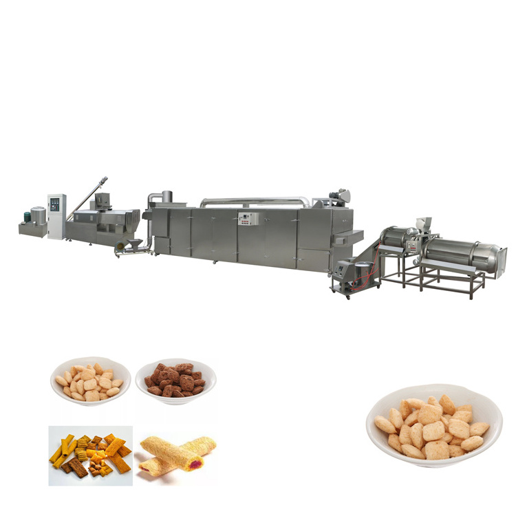 cereal bars extruder puffy circular rice puff mini puffed corn rice snacks making machine corn snack extruder puff machine