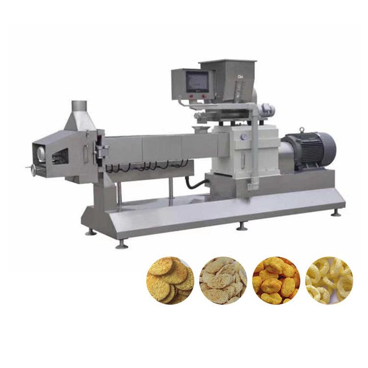 machine extruded bar mini chips maker rice crispy bar machine for making snacks popcorn puff machine