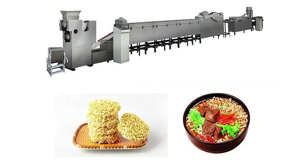 Automatic Instant noodle production line with delicious snack Instant noodle machine Ramen noodle manufacturing machinery