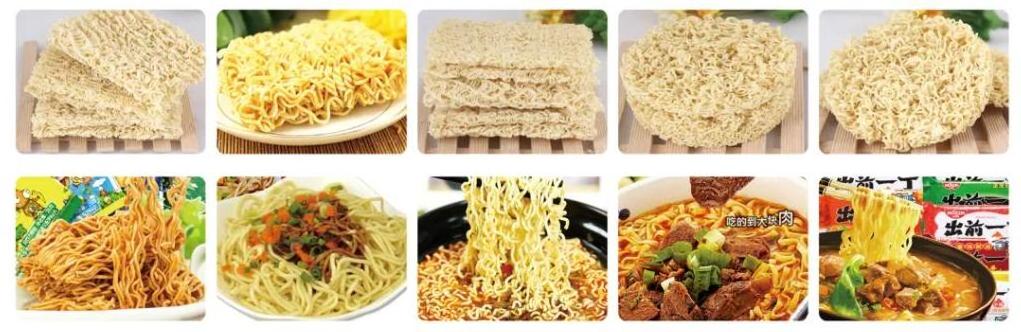 Automatic Instant noodle production line with delicious snack Instant noodle machine Ramen noodle manufacturing machinery