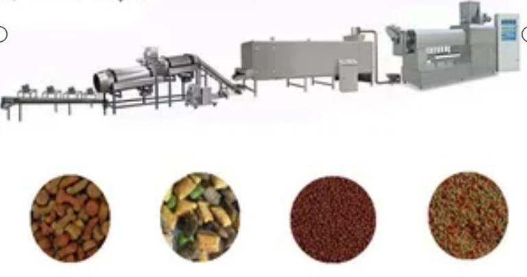 Dog food production equipment fish food manufacturing machinery in factory hot selling pet food machine Factory direct sale