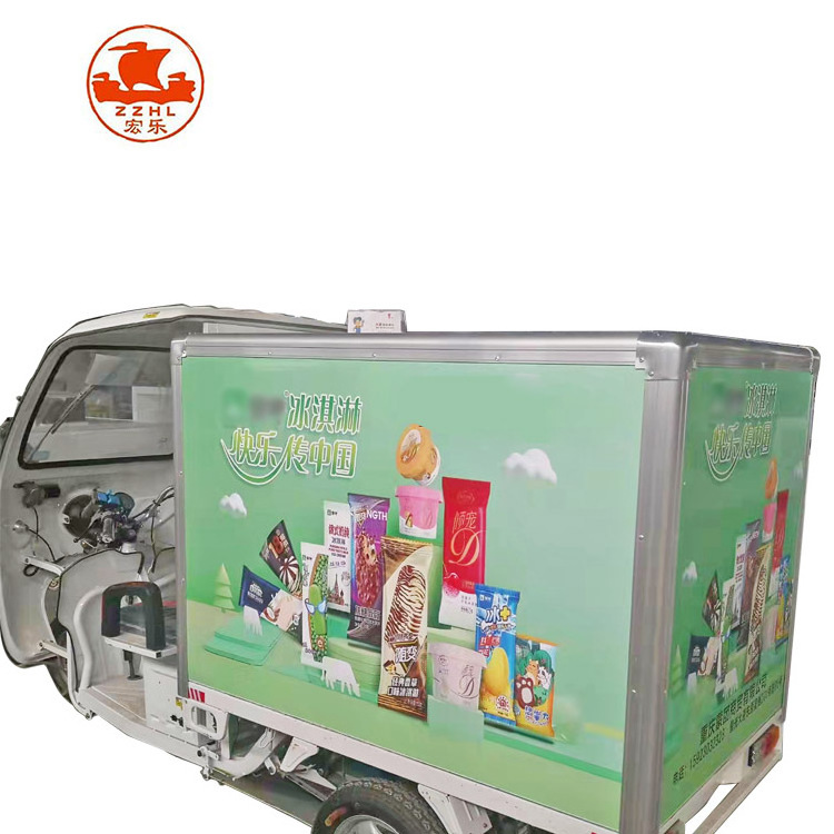 High Quality Mobile Food Trailer Ice Cream Electric Food Truck Kitchen Equipment for Restaurant Food Truck Fruit Shaped