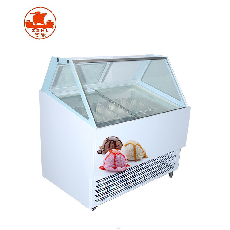 Multifunctional Display Freezer For Supermarket Cake Showcase Mini Refrigerator Showcase With Low Price