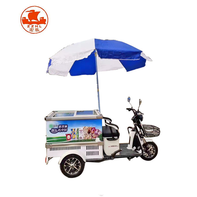 High Quality Mobile Food Trailer Ice Cream Electric Food Truck Kitchen Equipment for Restaurant Food Truck Fruit Shaped