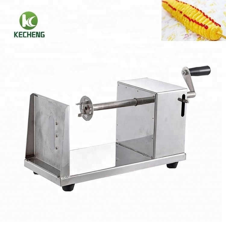 Potato curly fry cutter manual potato chips cutter small potato chips making machine