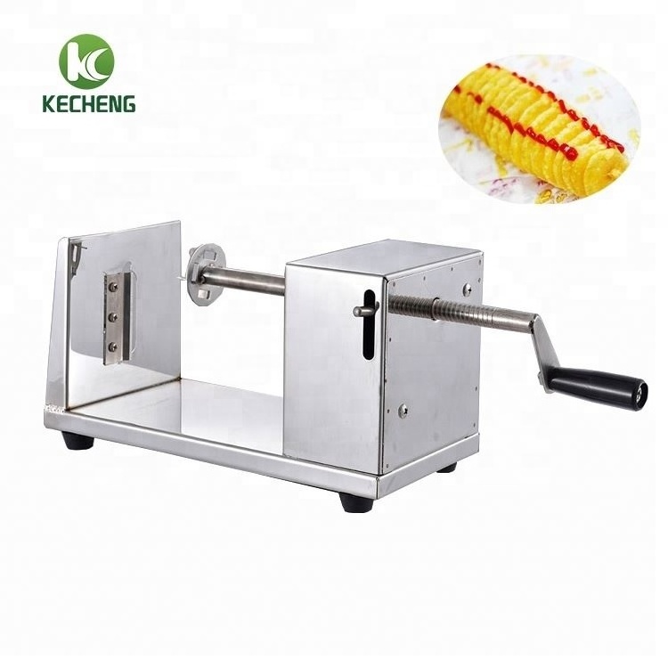 Potato curly fry cutter manual potato chips cutter small potato chips making machine