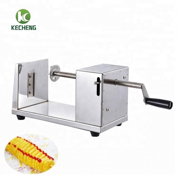 Potato curly fry cutter manual potato chips cutter small potato chips making machine