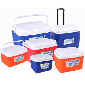 China 25L 13L 80L 150L 300L multifunction Cooler box set Big ice box cooler Vintage electric ice box cooler