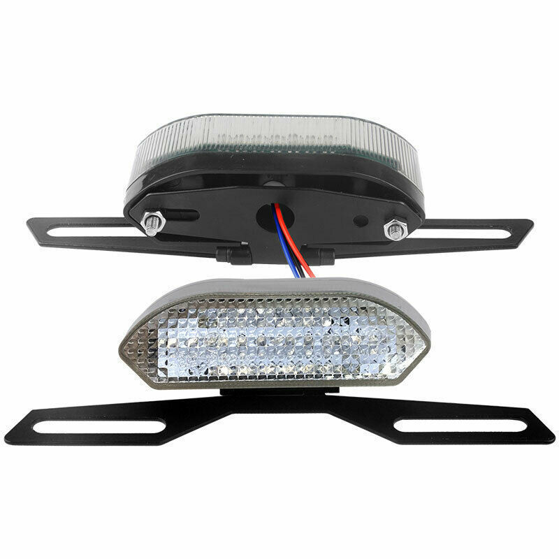 30 LED High-low Beam driving breaking License Number Plate Light Motorcycle Tail Light