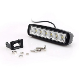 6.3" 18W LED Spot Flood Work Light Off Road Spotlight 4x4 Cabin, Boat, 4WD, SUV, Truck Tractor, Car, ATV UTV Work Lamp