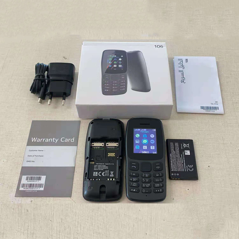 Factory Wholesale used cell phone refurbished cheap phone for nokia 106 105 2610 1616 3100 c1-02 1000