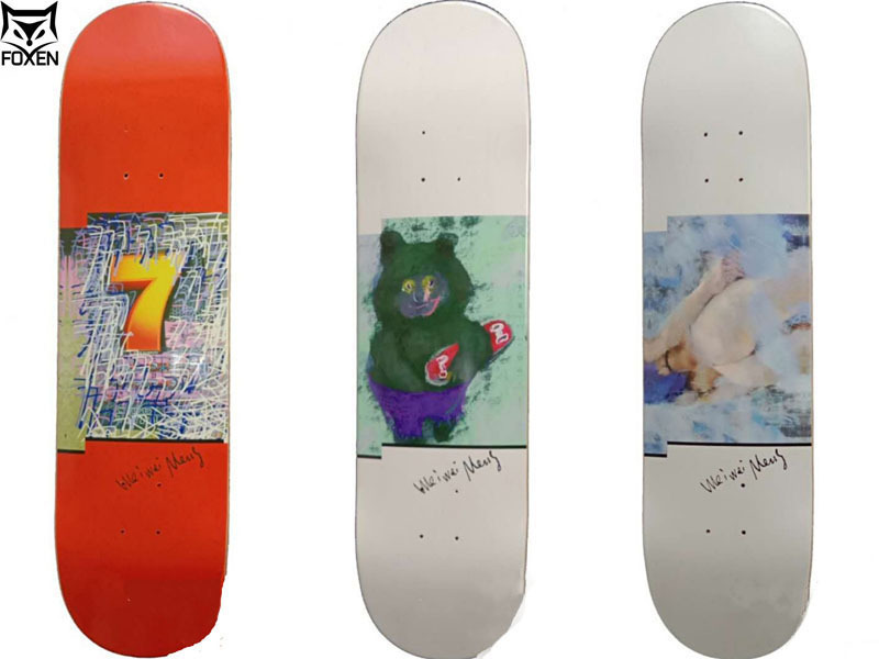 High Cost-Effective Customized Canadian Maple Wood Skateboard deck