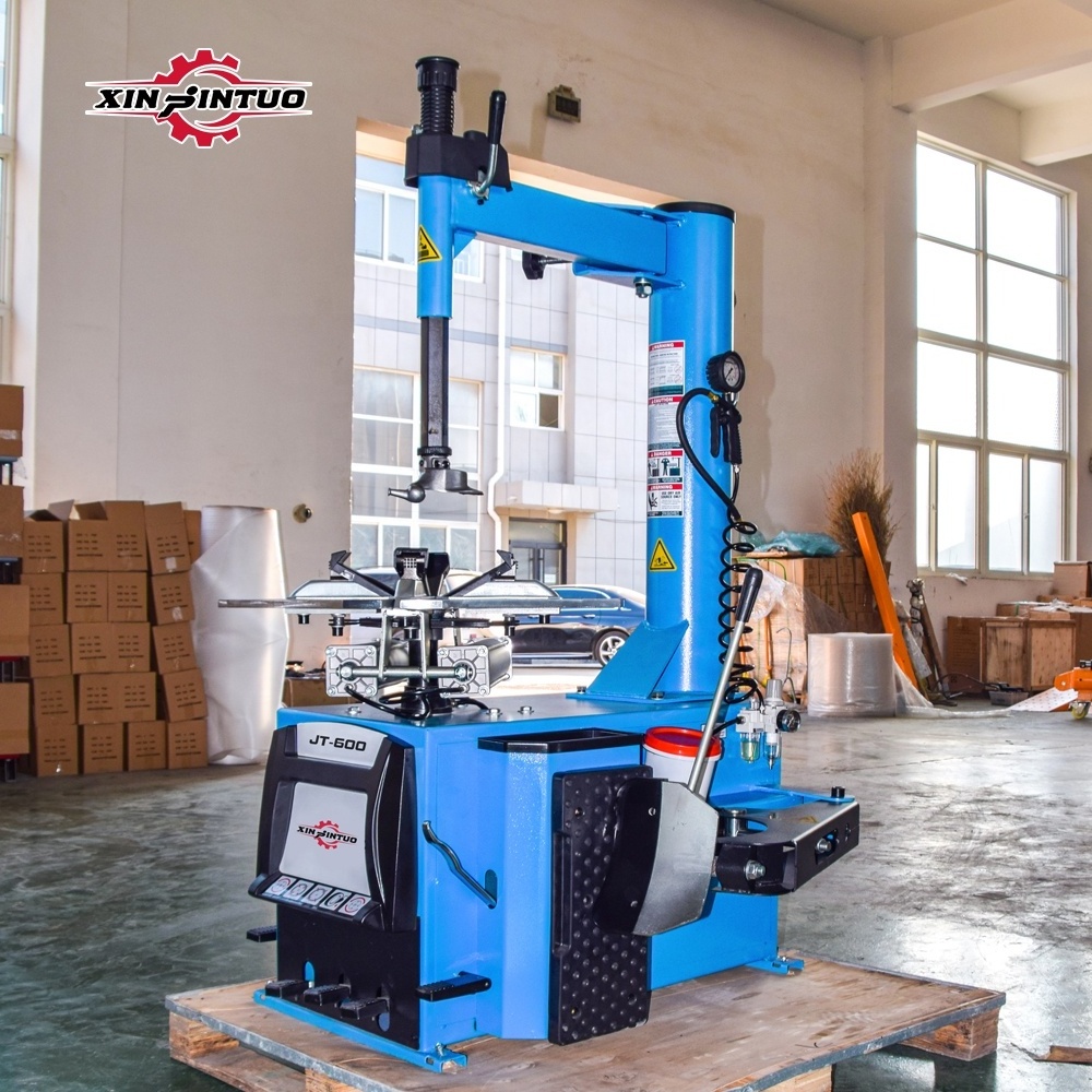 Xinjintuo Cheap price touchless/Swing Arm tire changer machine and tire balancer machine set for tire repairing