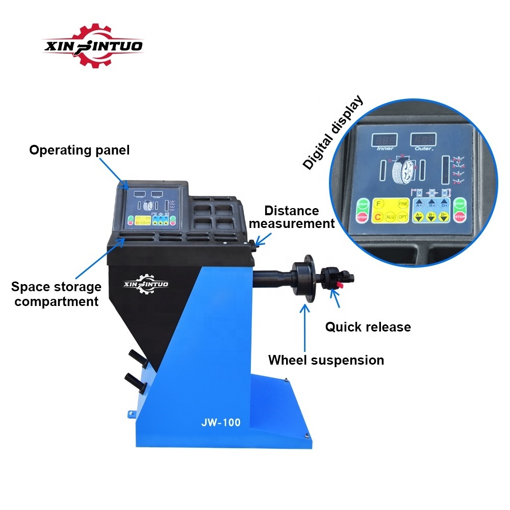 Xinjintuo Cheap price touchless/Swing Arm tire changer machine and tire balancer machine set for tire repairing