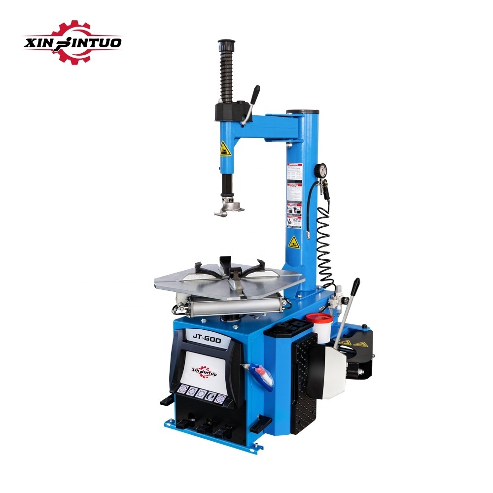 Xinjintuo Tyre Changer Wheel Balancer 4 post Car Lift 3d Wheel Alignment equipment full set for car workshop repair