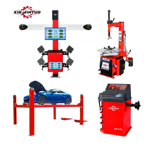 Xinjintuo car tire fitment and wheel alignment advanced price wheel alignment tool lift tire machine of tires