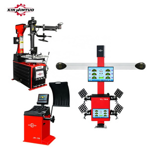 Xinjintuo 3d Wheel Alignment Tire Changer Machine Tire Machine Changer Tire Machine And Balancer Combo