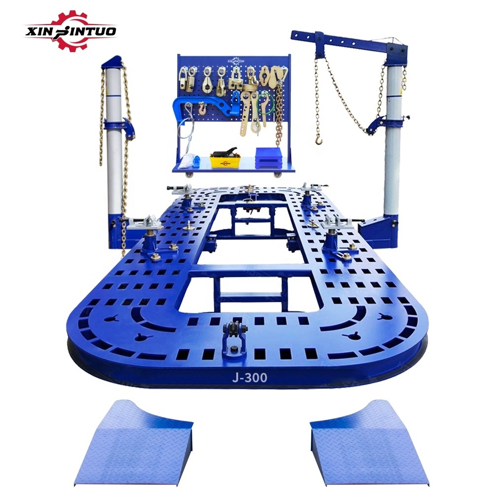 Jintuo ce approved car body repair equipment car pulling bench /body pulling machine