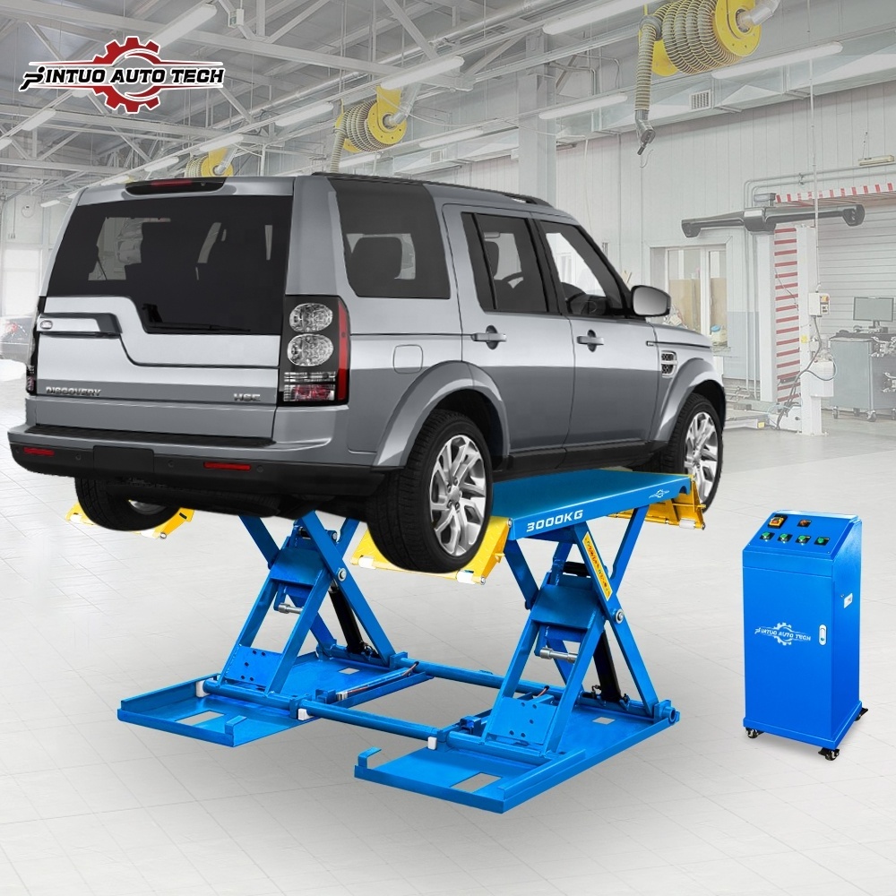 Jintuo Oem Brand auto hoist shop hydraulic car lifts lifting machine portable mid rise car scissor lift for sale