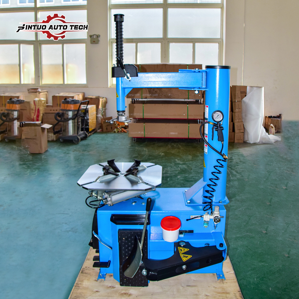 Jintuo Semi Automatic touchless tire changer tire changing machine auto tyre changer and balancer combo