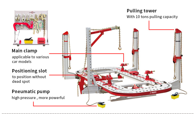 Jintuo auto body repair machine hot sale car frame machine car body frame machine