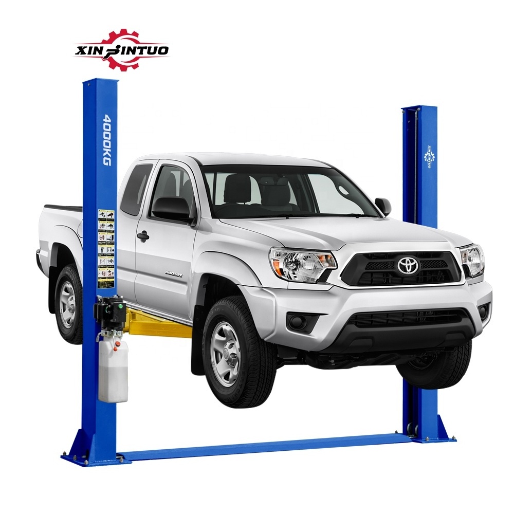 Xinjintuo Garage 5T Double post heavy duty 12000lbs hydraulic low ceiling auto lifter 2 post car lift for accident car