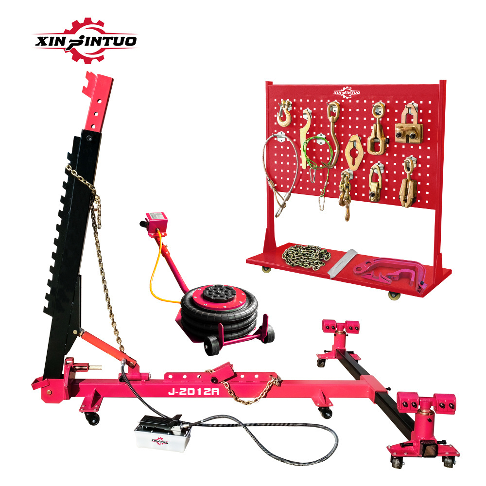 Xinjintuo garage car body alignment machine auto body frame puller /chassis jig repair machine