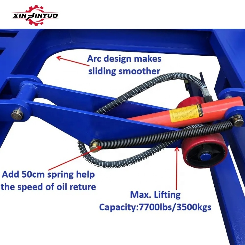 Jintuo Wholesale 3.5T car straighten chassis kit car repair bench for car repair shop with CE certification