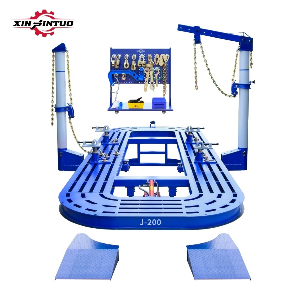 Jintuo hot sale factory price car bench o liner 360 chassis straightening auto body repair equipment car frame machine for sale