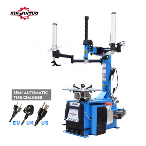 Xinjintuo cheap price JT-606 12-24" hot sale car auto electric touchless swing arm mounting tire changer /tyre fitting machine